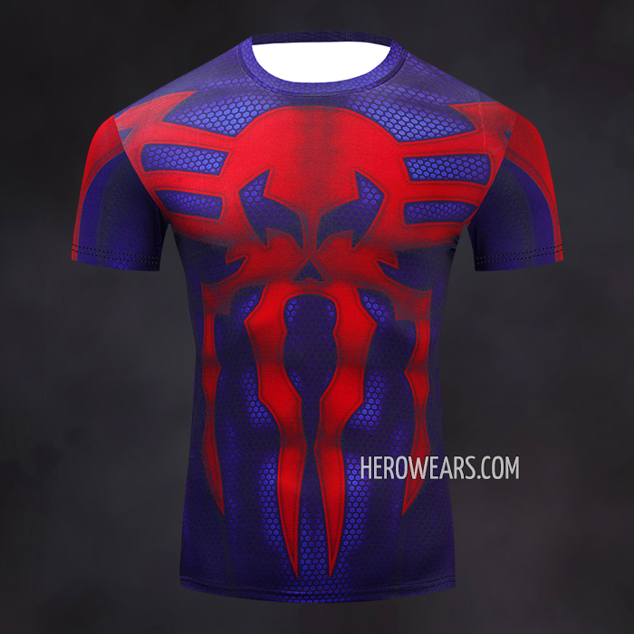 Spiderman 2099 Rash Guard Compression Shirt