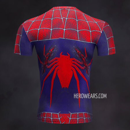 Spiderman Rash Guard Compression Shirt