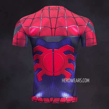 Spider Man Rash Guard Compression Shirt