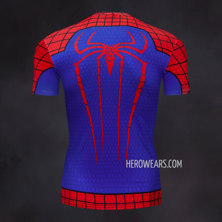 Amazing Spider Man Compression Shirt Rash Guard