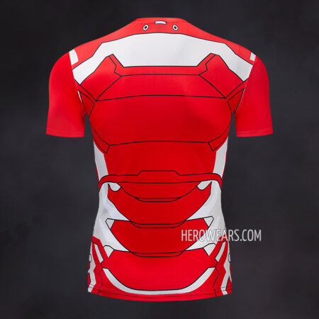 Iron Man Compression Shirt Rash Guard