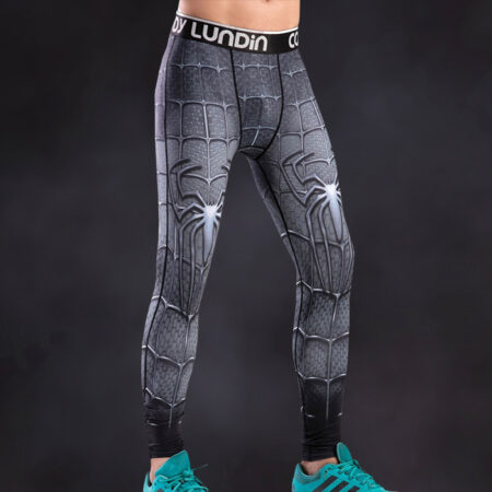 Spider Man Black Leggings