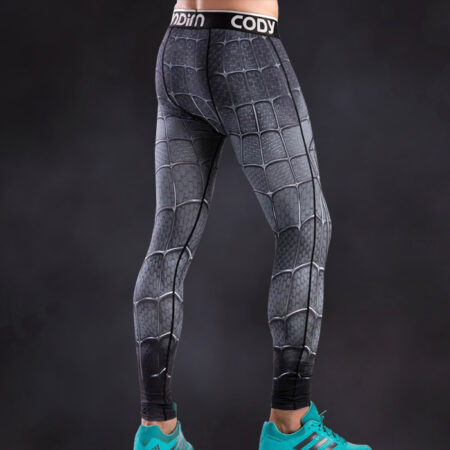 Spider Man Black Leggings