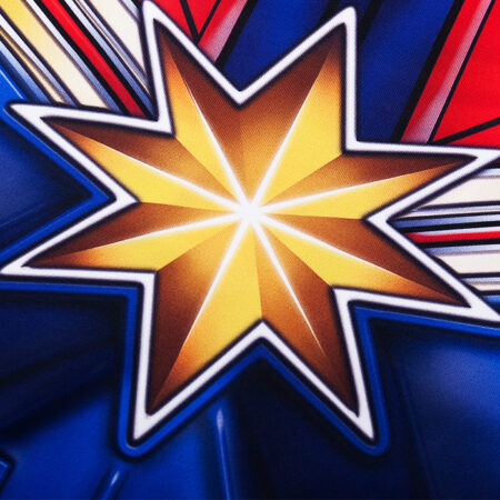 Captain Marvel Compression Shirt Rash Guard