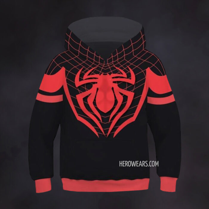 Kid's Spider Man Miles Morales Hoodie