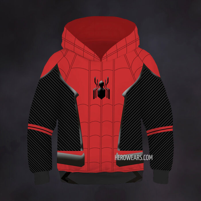 Kid's Spider Man Far From Home Hoodie