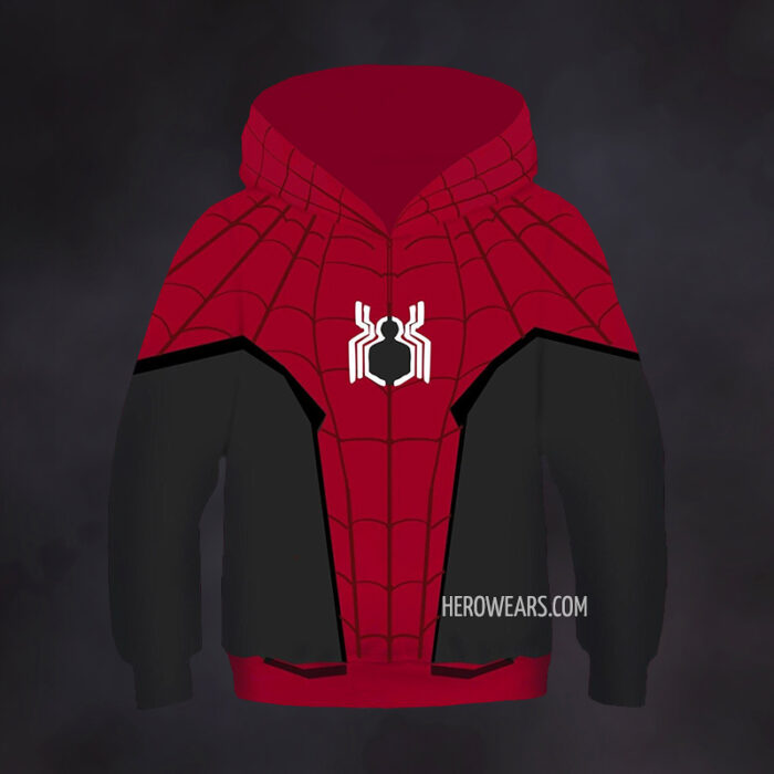 Kid's Spider Man Far From Home Hoodie