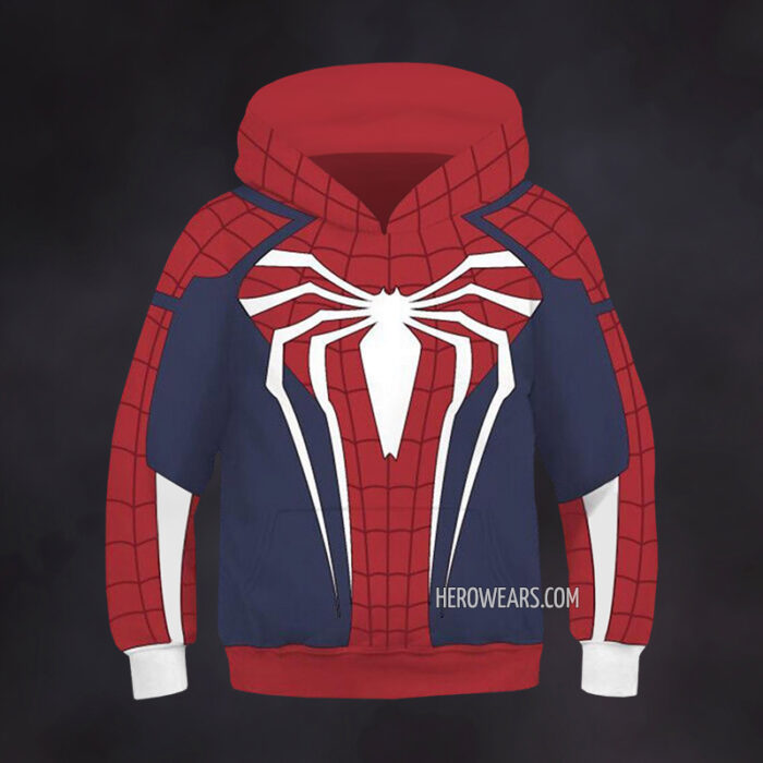 Kid's Spider Man Insomniac PS4 Hoodie