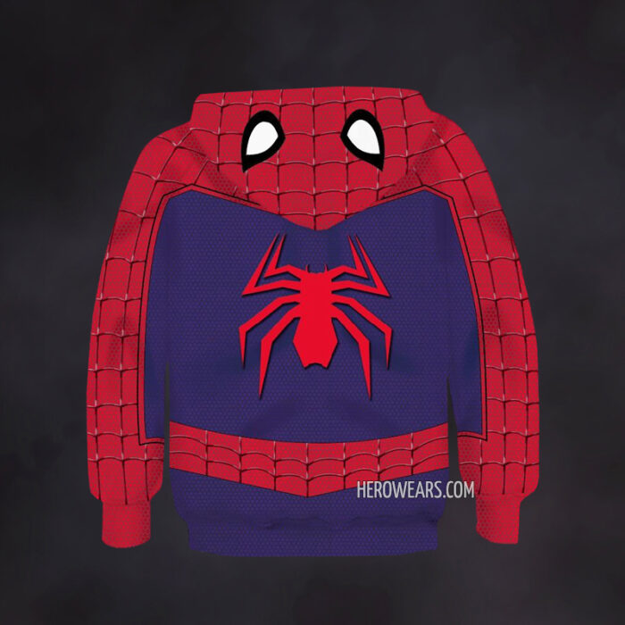Kid's Spider Man Into The Spider Verse Hoodie
