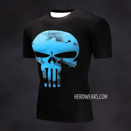 Punisher Compression Shirt Rash Guard