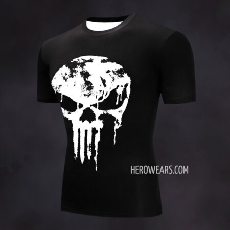Punisher Compression Shirt Rash Guard
