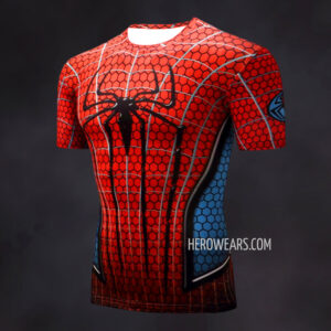 Amazing Spider Man Rash Guard Compression Shirt