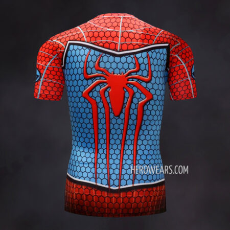 Amazing Spider Man Rash Guard Compression Shirt