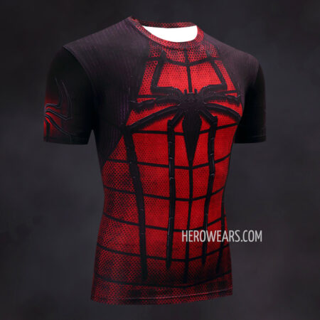 Spider Man Redesign Compression Shirt Rash Guard