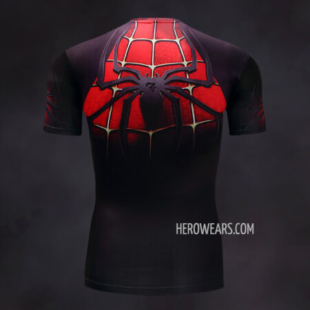 Spider Man Redesign Compression Shirt Rash Guard