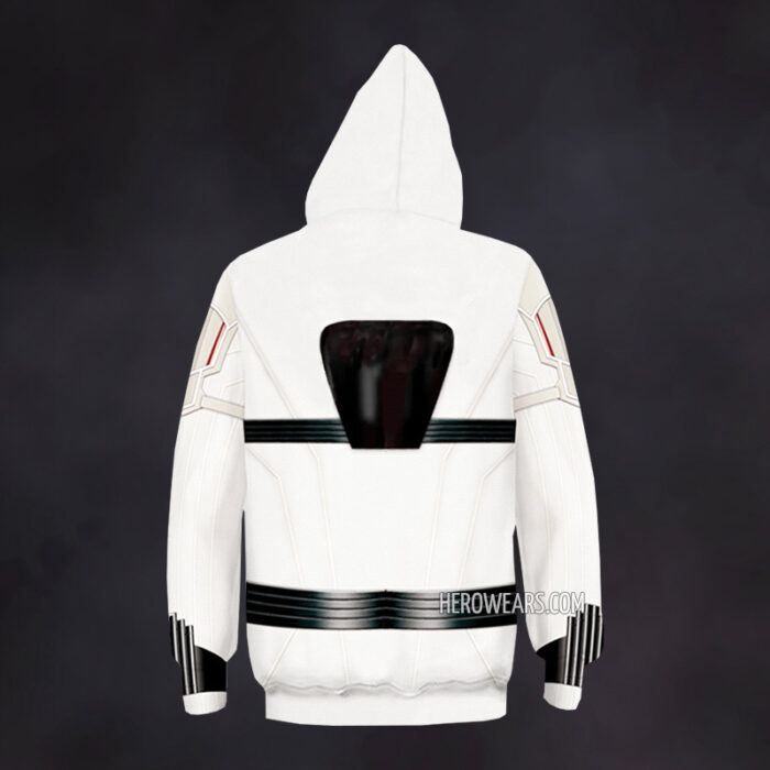 Black Widow Zip Up Hoodie