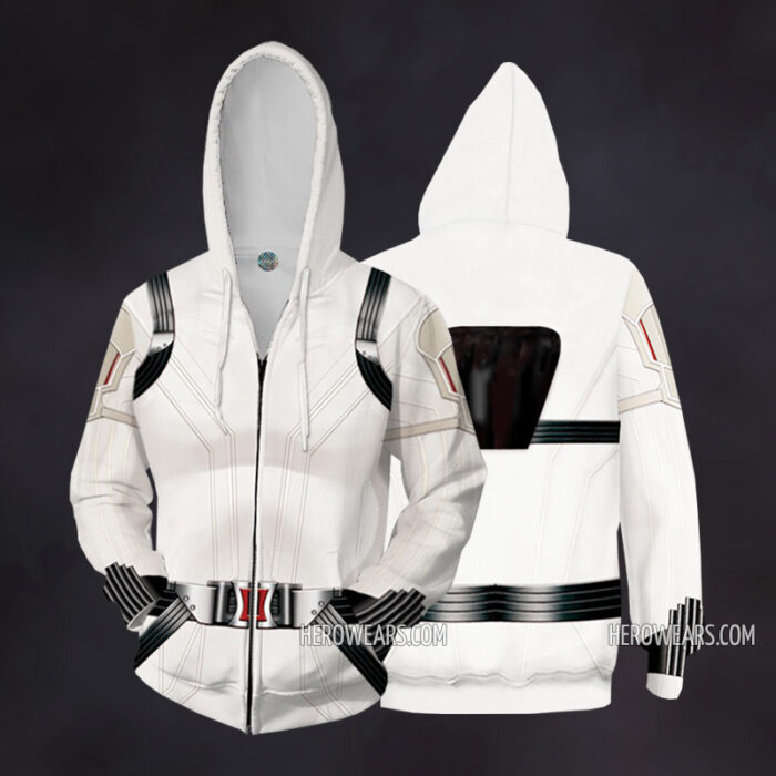 Black Widow Zip Up Hoodie