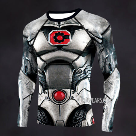 Cyborg Compression Shirt Rash Guard