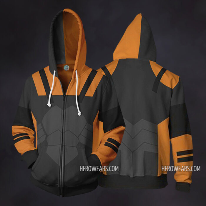 Deathstroke Zip Up Hoodie