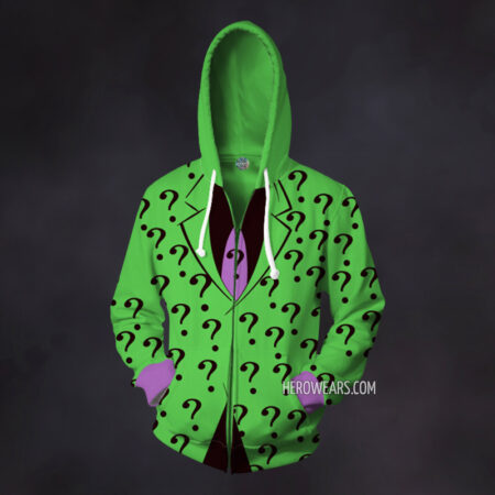 The Riddler Zip Up Hoodie