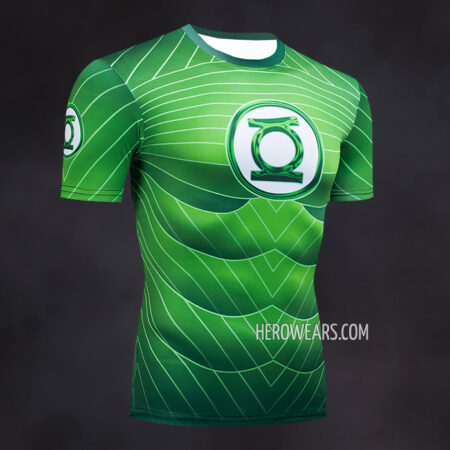 Green Lantern Compression Shirt Rash Guard