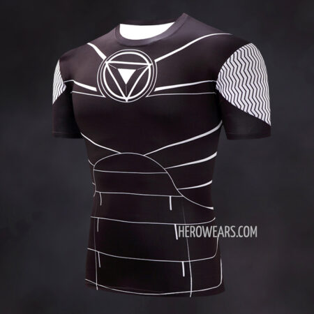 Iron Man Compression Shirt Rash Guard