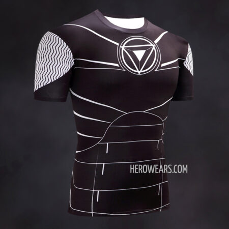 Iron Man Compression Shirt Rash Guard