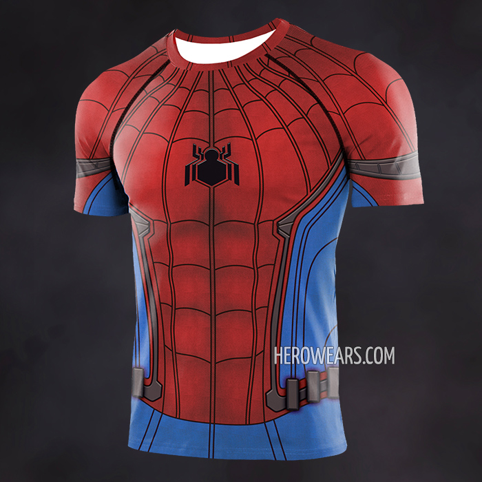 Spider-Man Homecoming Compression Shirt Rash Guard