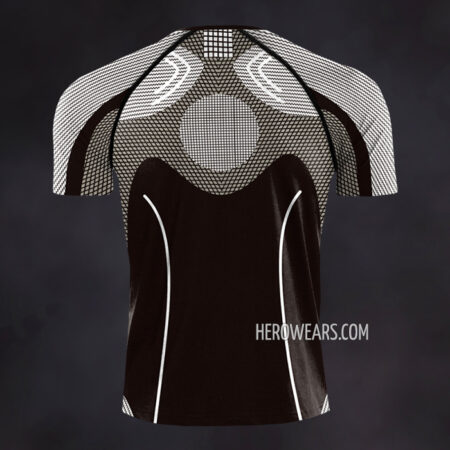 Tony Stark Iron Man Compression Shirt Rash Guard