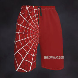 Spider Man Web Shorts