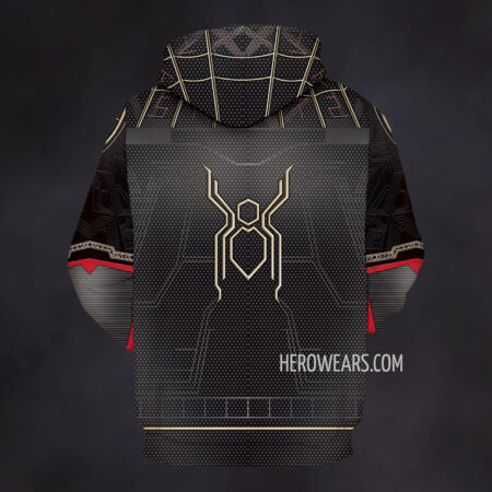 Spiderman Black & Gold Hoodie