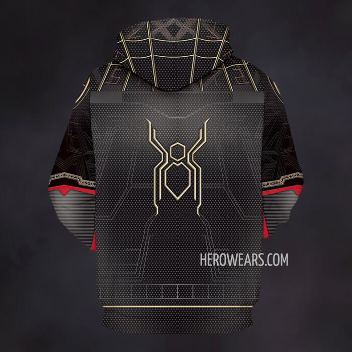 Spiderman Black & Gold Hoodie