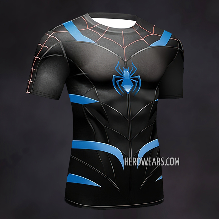 Spider Man Secret War Compression Shirt Rash Guard