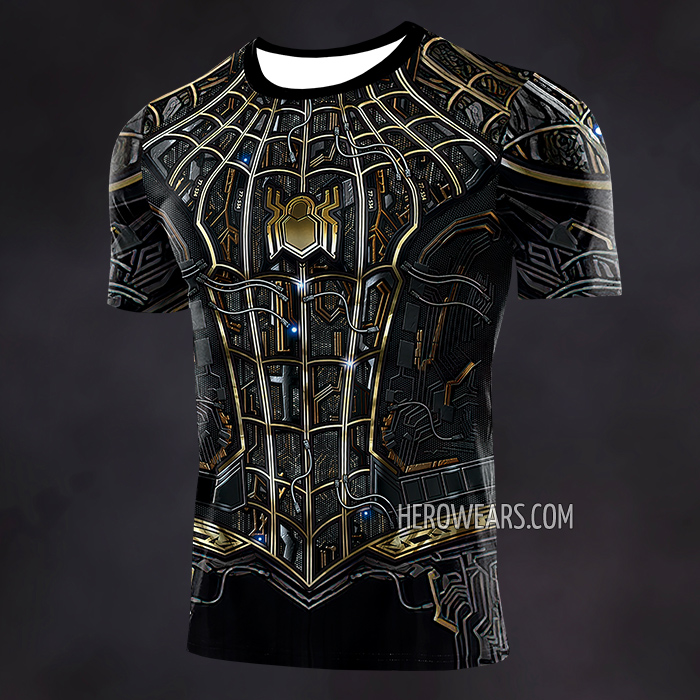 Spiderman No Way Home Compression Shirt Rash Guard