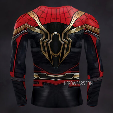 Spiderman No Way Home Long Sleeve Compression Shirt Rash Guard