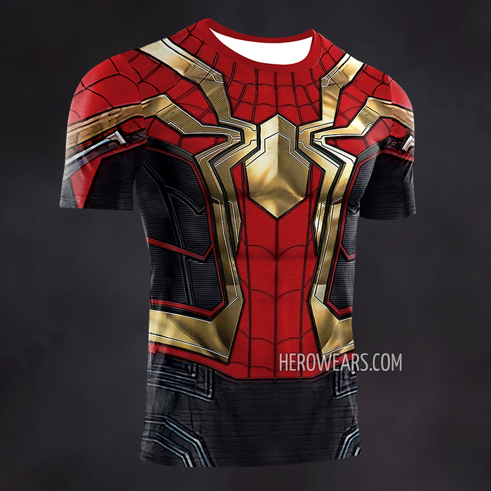 Spiderman No Way Home Long Sleeve Compression Shirt Rash Guard