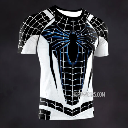 Spider Man Negative Compression Shirt Rash Guard