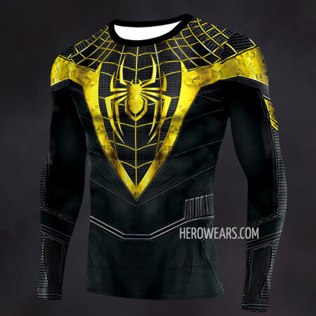 Spiderman Uptown Pride Compression Shirt Rash Guard