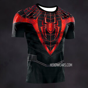 Spiderman Uptown Pride Compression Shirt Rash Guard