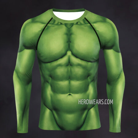 Hulk Compression Shirt Rash Guard