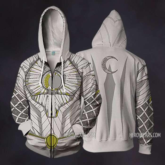 Moon Knight Zip Up Hoodie