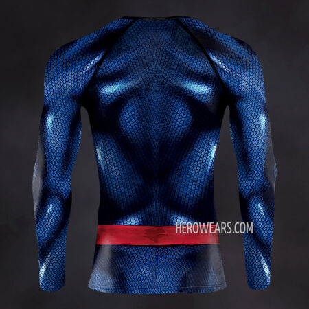 Superman Bizarro Compression Shirt Rash Guard