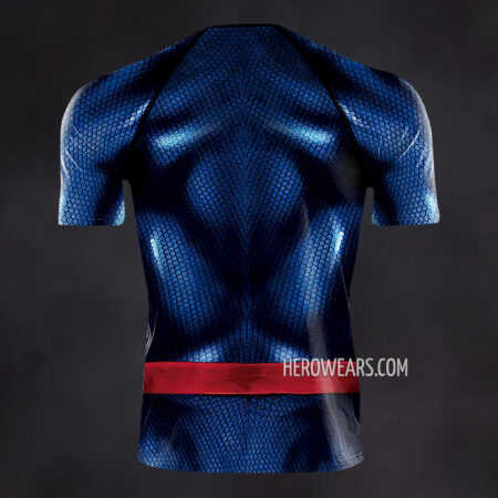 Superman Bizarro Compression Shirt Rash Guard