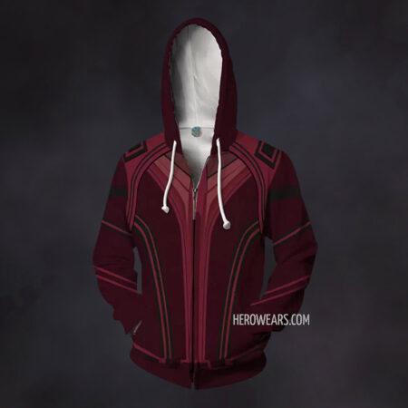 Scarlet Witch Wanda Zip Up Hoodie