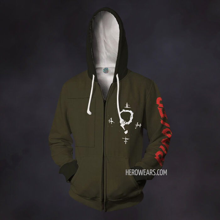 The Riddler Zip Up Hoodie