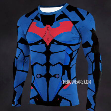 Batman Beyond Future Compression Shirt Rash Guard