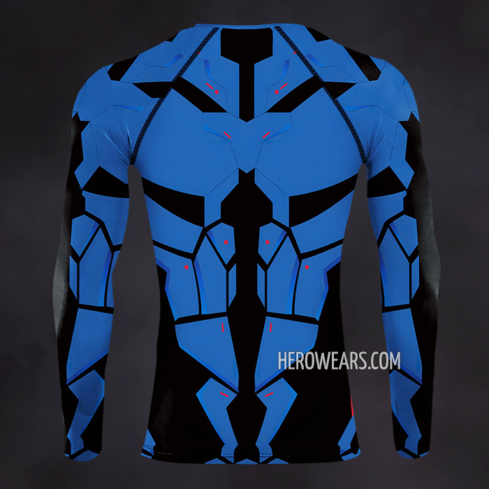 Batman Beyond Future Compression Shirt Rash Guard