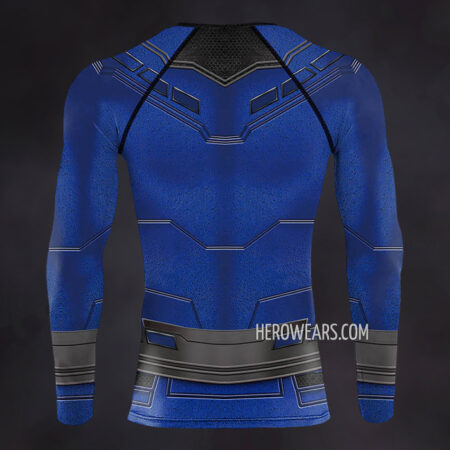 Fantastic Four Mr Fantastic Rash Guard Compression Shirt