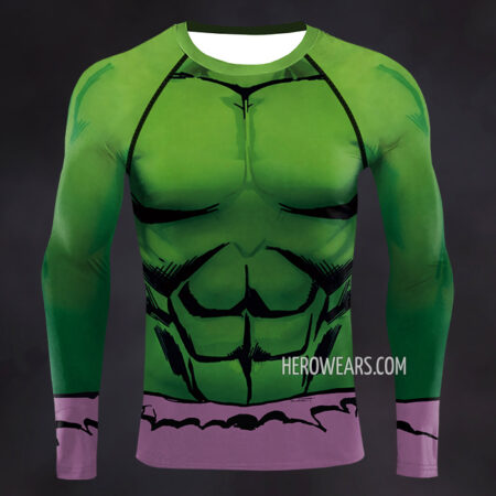Hulk Compression Shirt Rash Guard