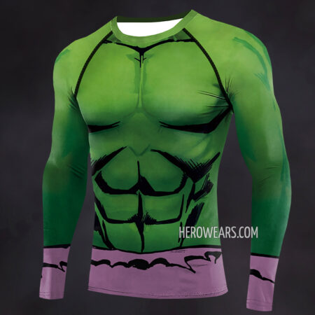Hulk Compression Shirt Rash Guard